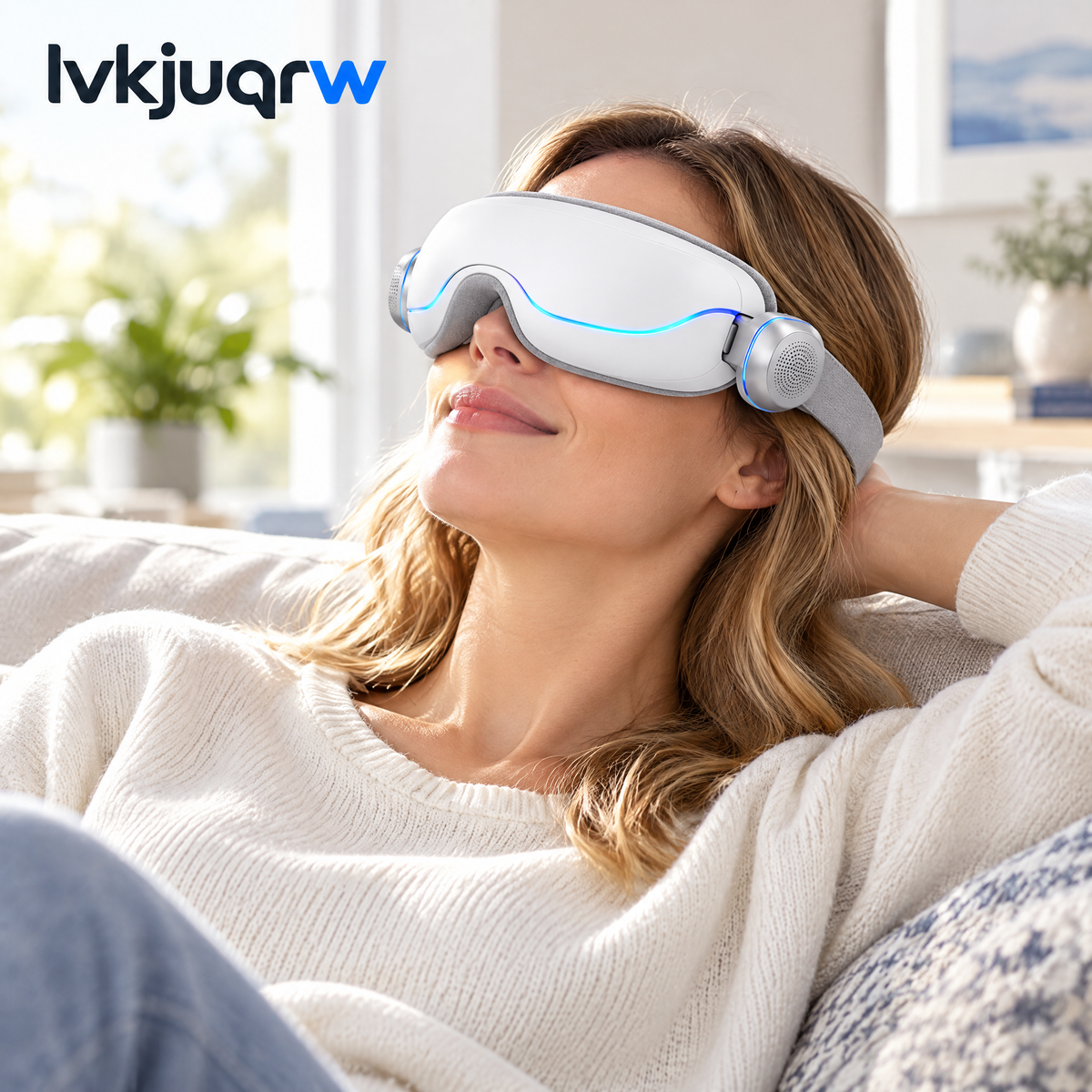 lvkjuqrw CalmView Eye Wrap & Audio System — usage scene