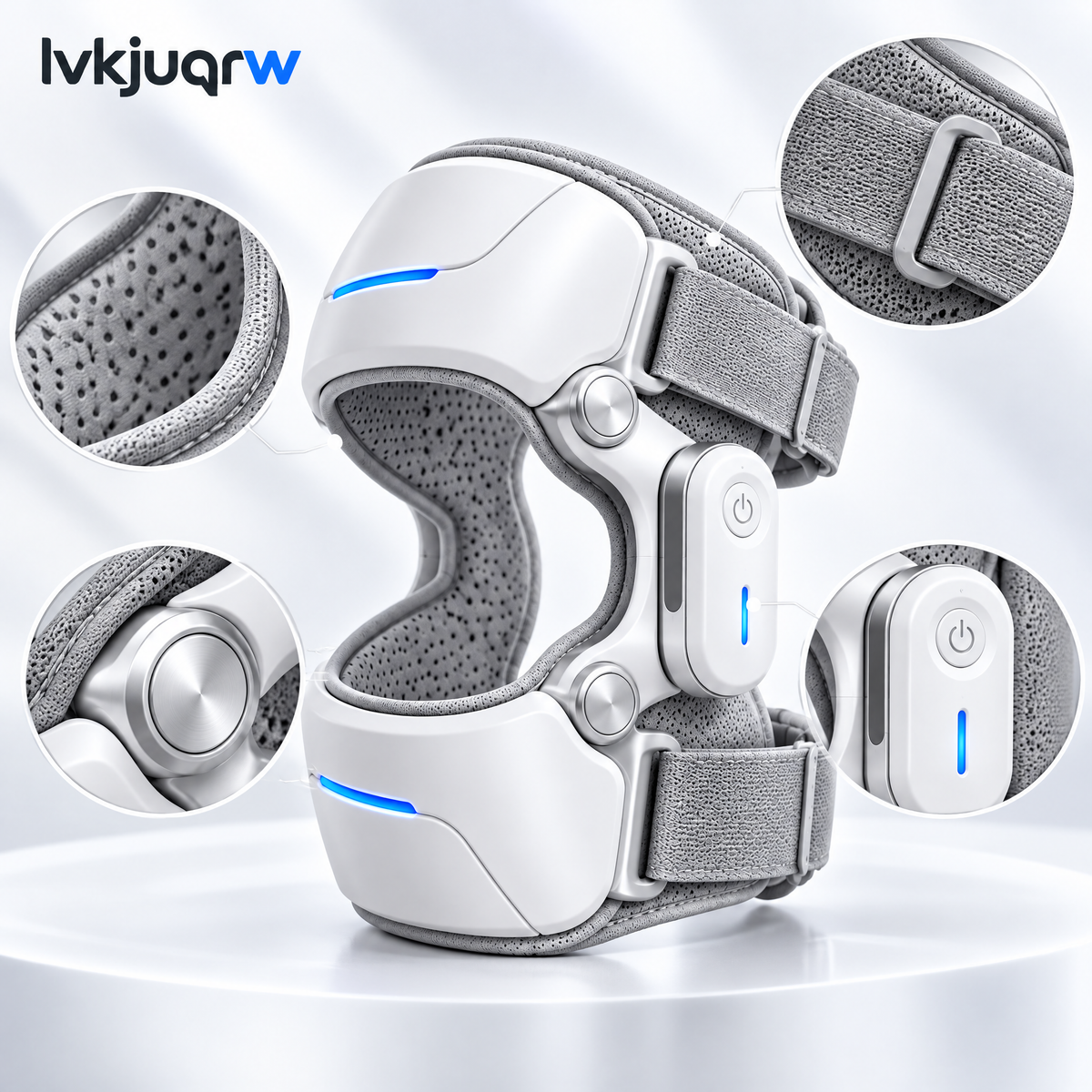 lvkjuqrw FlexKnee Electric Knee Wrap — design details