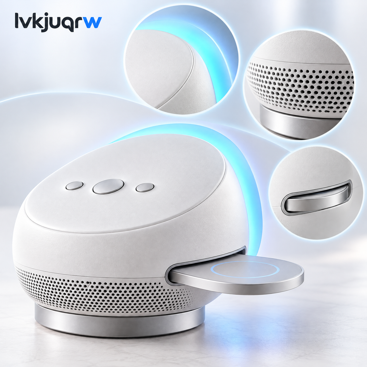lvkjuqrw GlowNest Ambient Speaker & Charging Station — design details