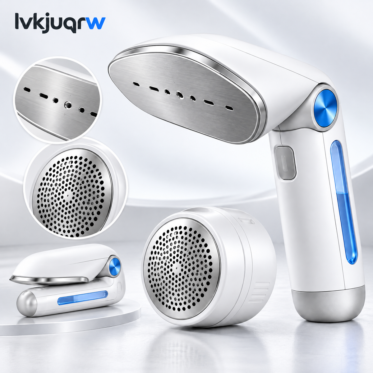 lvkjuqrw SteamTrim Folding Steamer & Fabric Shaver Duo — design details