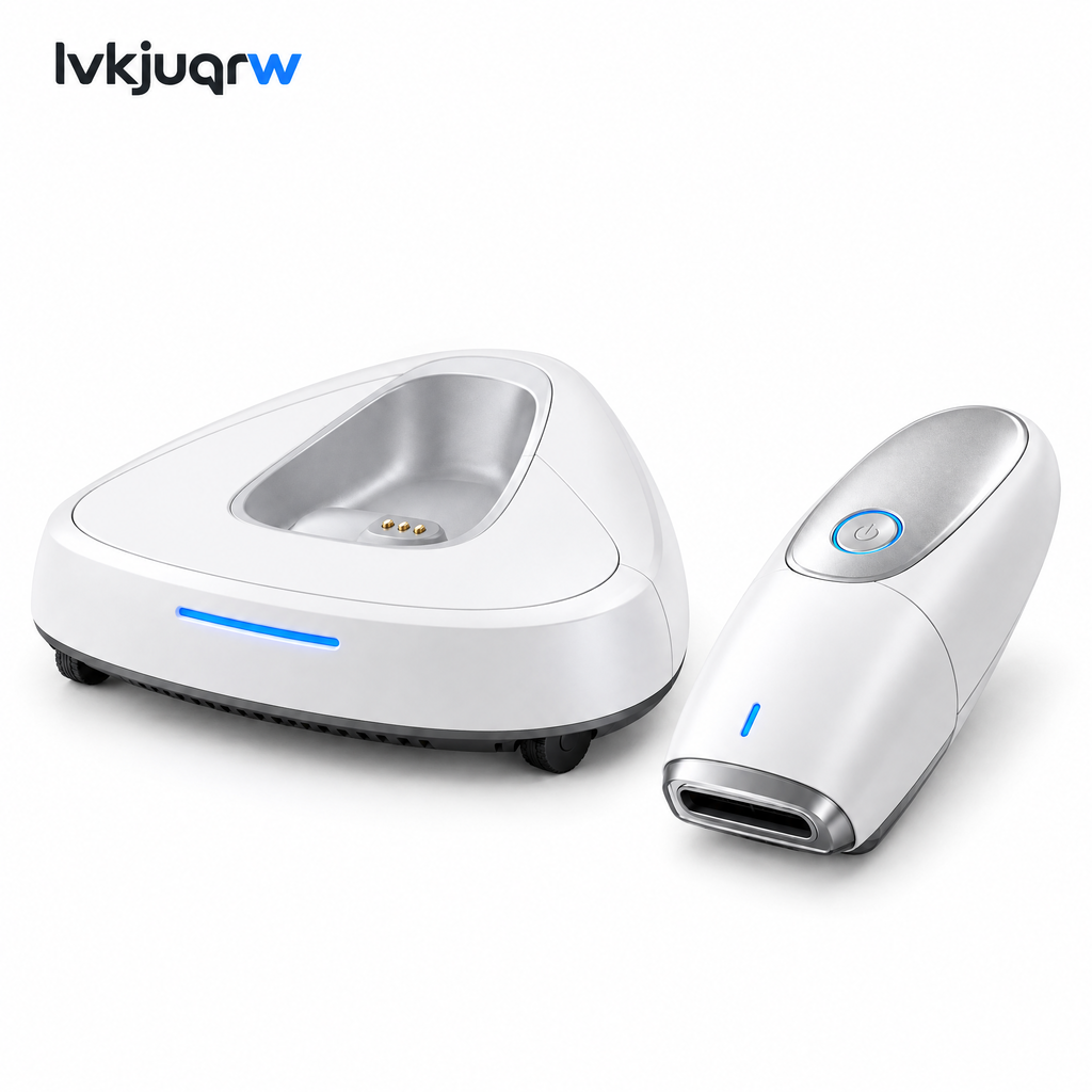 lvkjuqrw SweepPod Detachable Desktop Cleaning Robot — white background